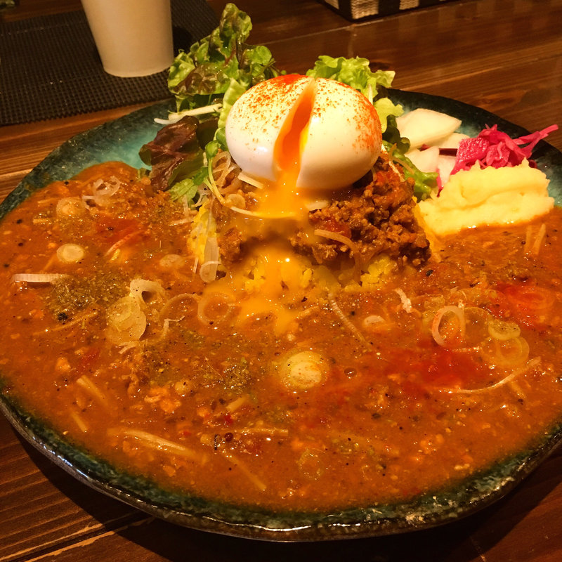 四川風鶏キーマカレー+ミニキーマ(アンディーカリー （ANDY CURRY）)