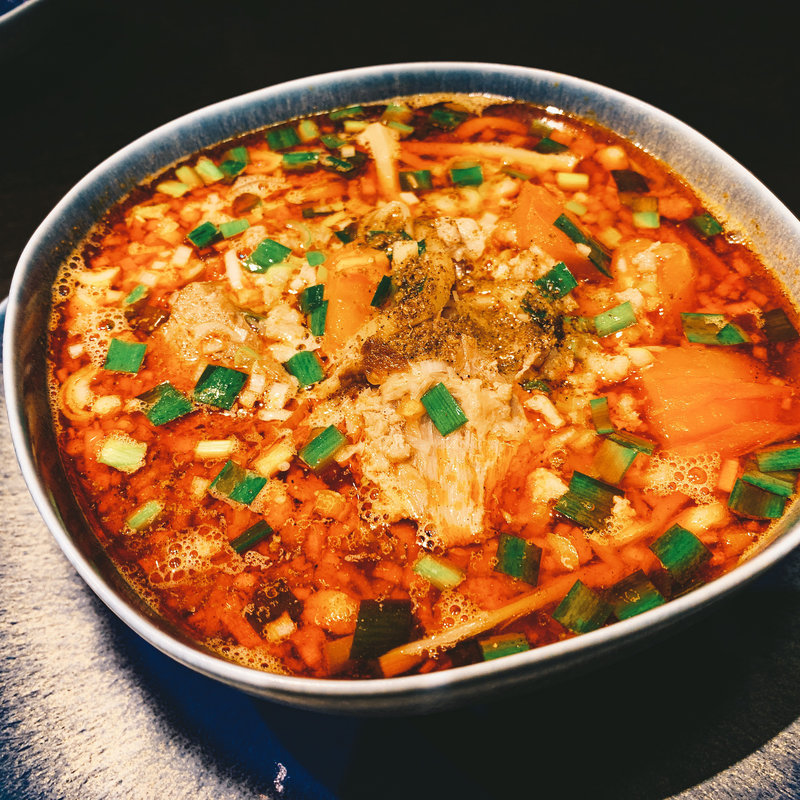 ピリリン麺(美虎)