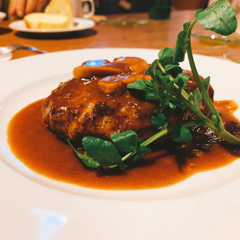 ハンバーグステーキ(zola ゾーラ 人形町 イタリアン)