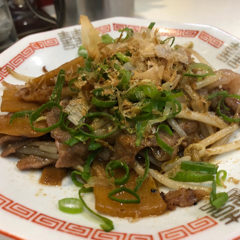 ブタメンマ炒め(胡同 (ふーとん))