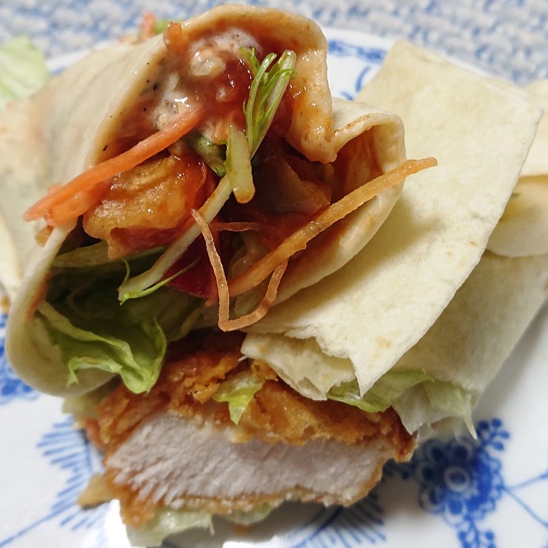 野菜たっぷりツイスター(ケンタッキーフライドチキン鹿島田店)