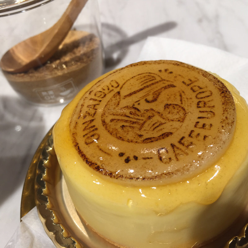 チーズケーキ(カフェ・ユーロップ)