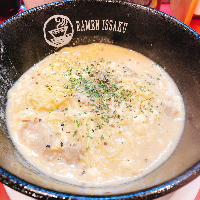 こってりカルボ(らーめん一作 門真店)