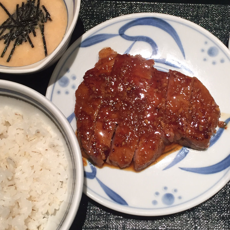 トンテキ(ねぎし 銀座並木通り店)