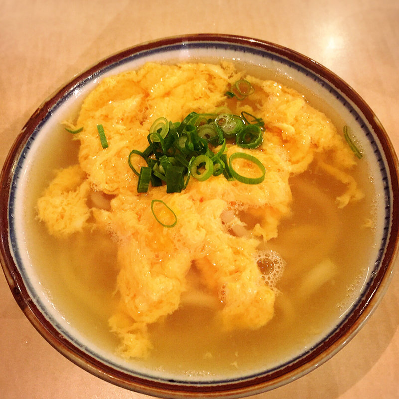 玉子とじうどん(美の庵 )