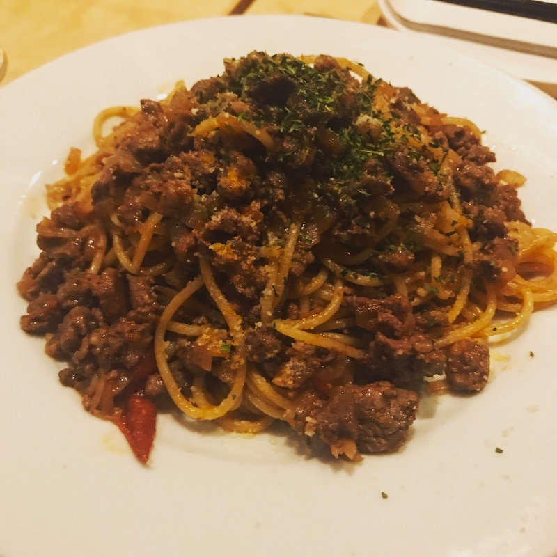 肉肉しいボロネーゼ(肉バル LEONE （レオーネ）)