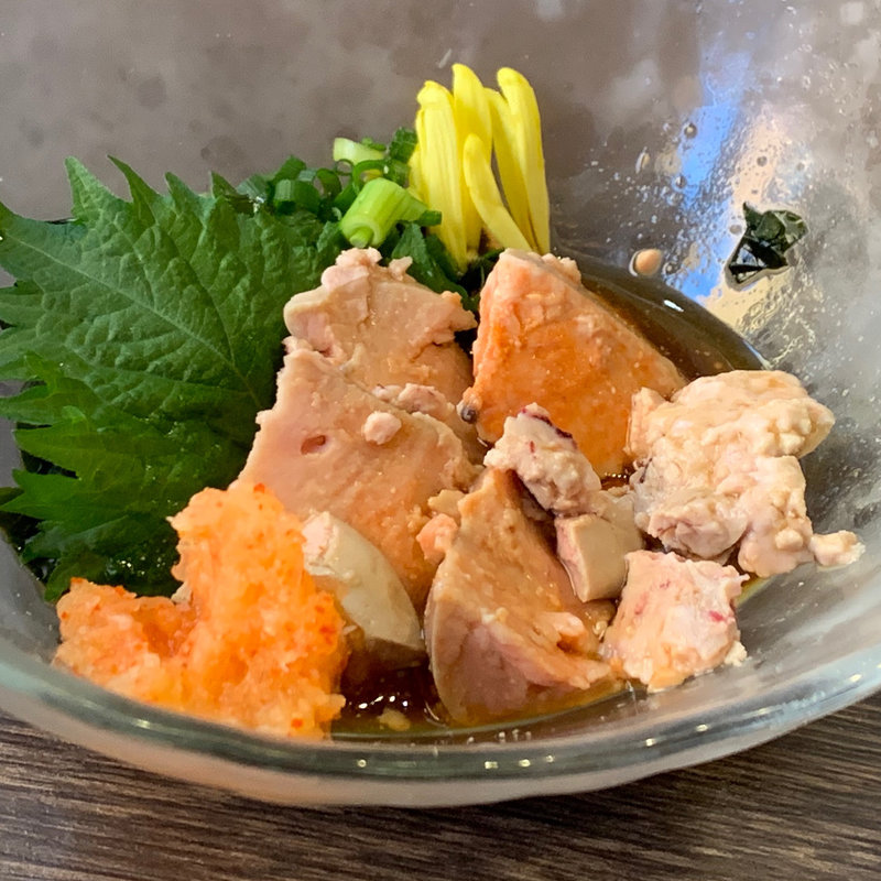 あん肝ポン酢(立呑み 魚椿 本店)