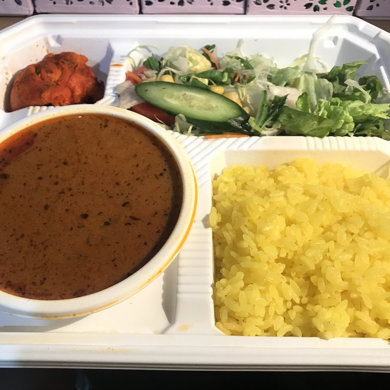 マトンカレー弁当(マリカ 本郷店 （MALIKA）)