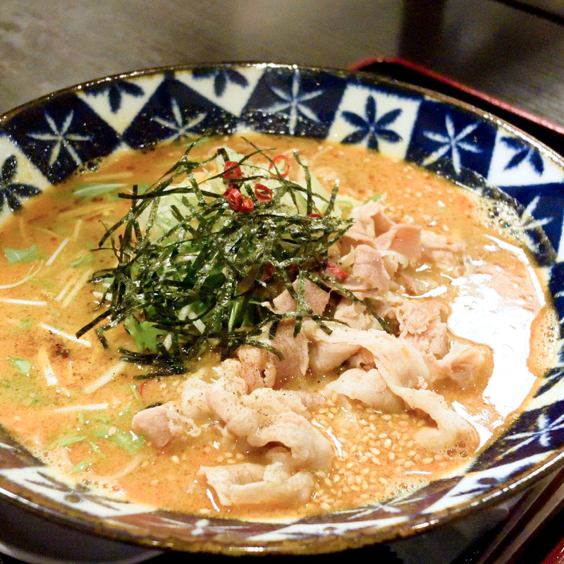 肉坦々蕎麦(辣蕎麦 八丁堀店)