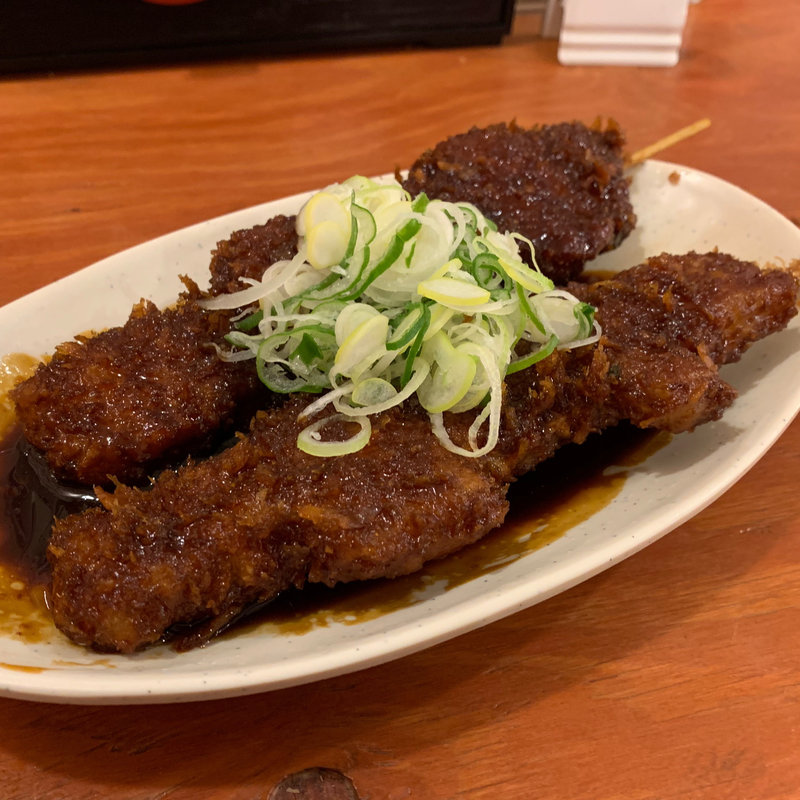 味噌串カツ(大衆酒場 やまと 名駅店)