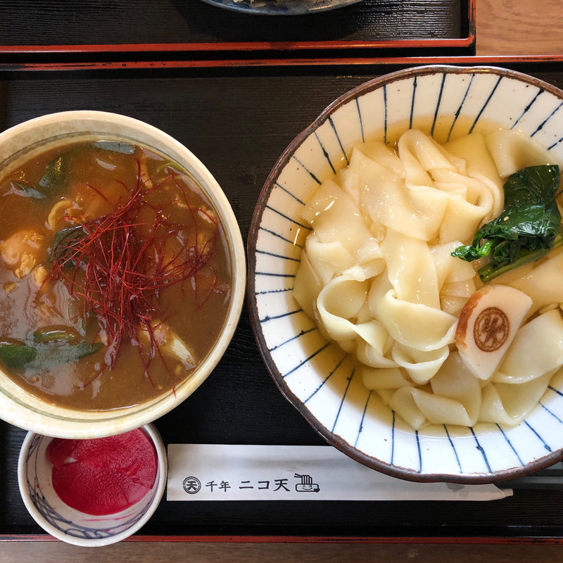 冷やしカレーきしめん(千年ニコ天 )