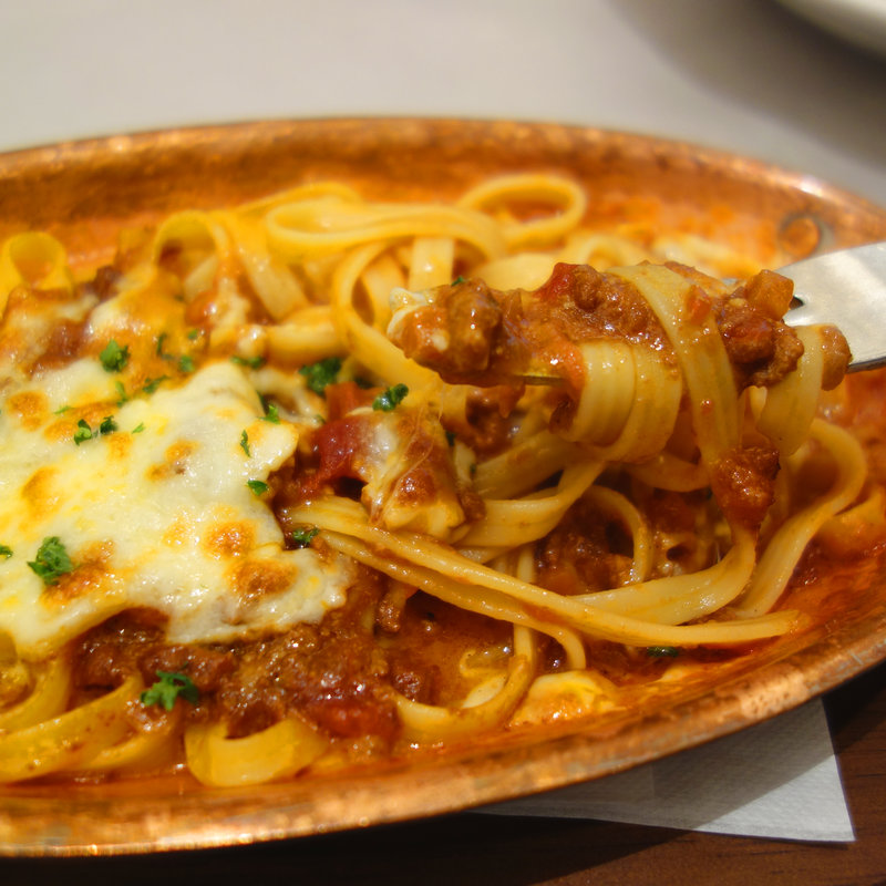 チーズミートグラタン フェットチーネ(ピエトロ本店 セントラーレ)