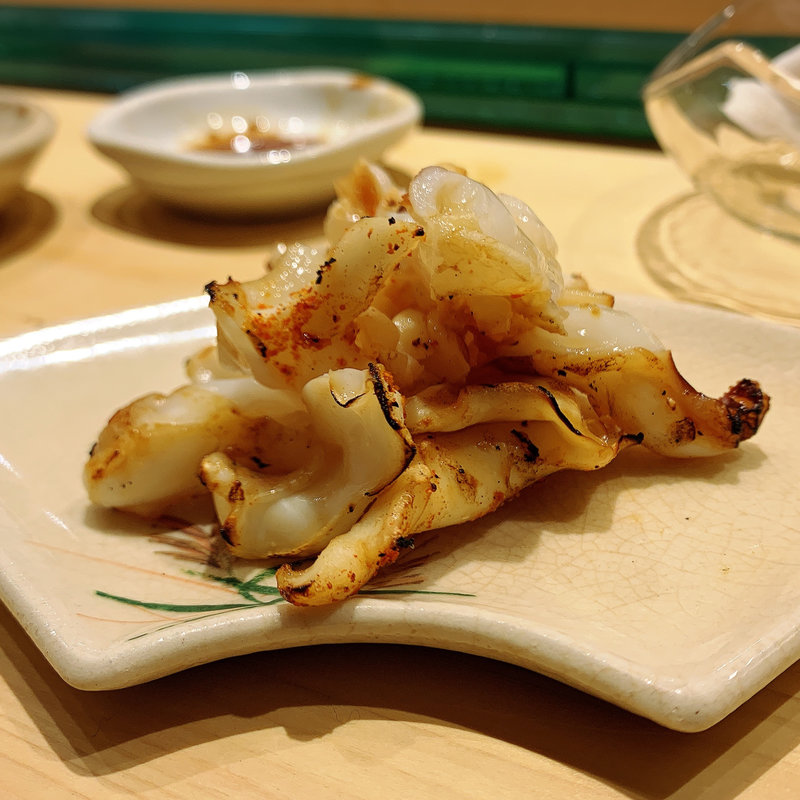 いかげそ焼き(すし いちかん)