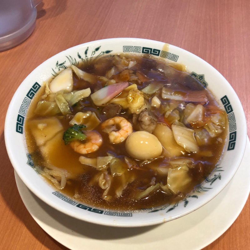 五目あんかけラーメン(日高屋 成城学園前駅北口店)