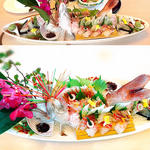 鯛の活き造り(日本料理 みつき )