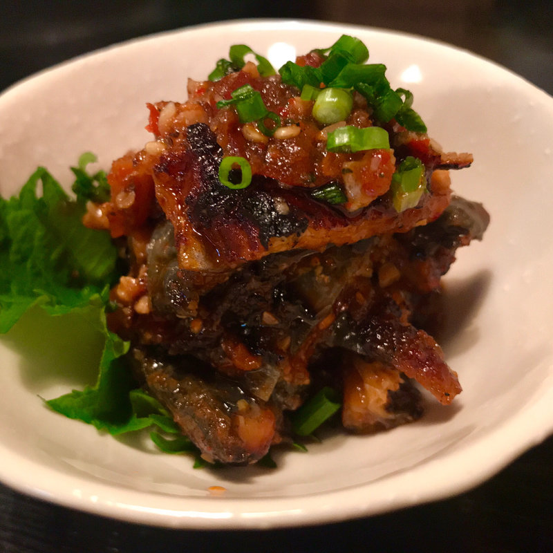 やみつきピリ辛鰻(うなぎすみの坊 本町店 （【旧店名】本町うなよし）)