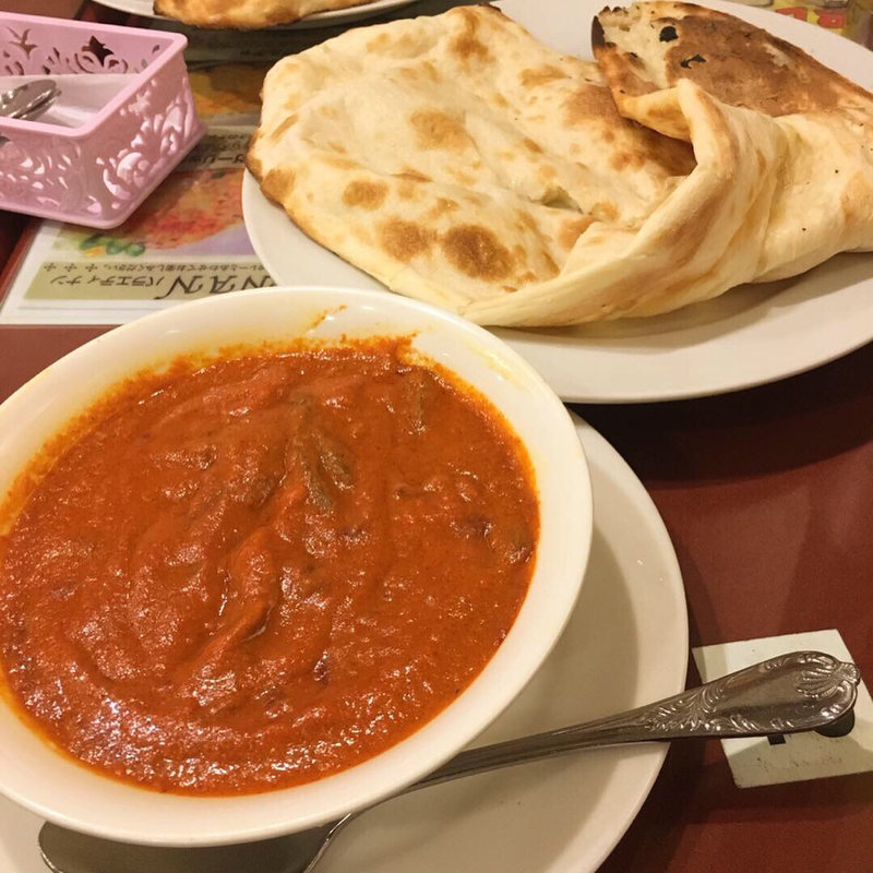 日替わりカレーセット(ベジタブルマッカニー)(インドキッチン)