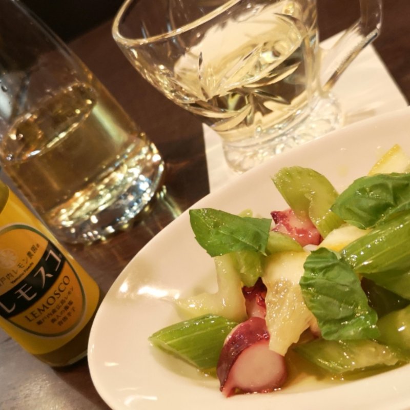 タコとセロリのしまなみレモンマリネ(プロント 新宿西口店 )