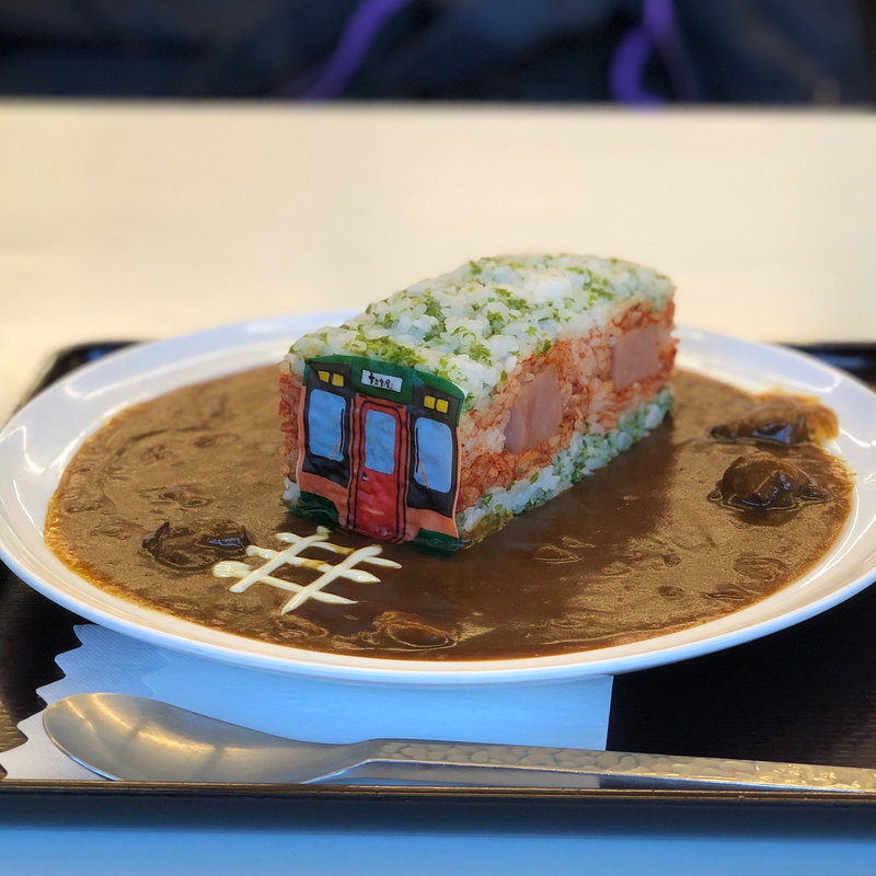 天浜線転車台カレー(十文字屋 )