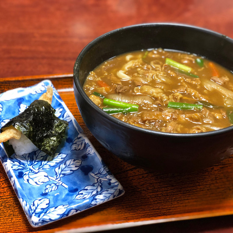 カレーうどん(味万 本店)