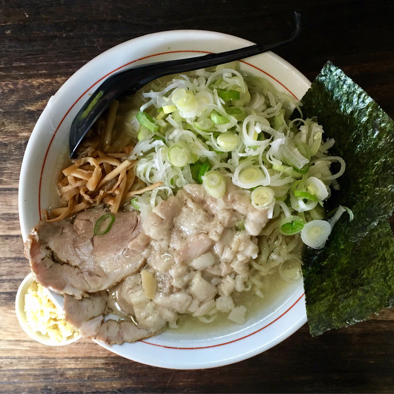 塩中華そば(手打ち中華そば 酒田 平間店)