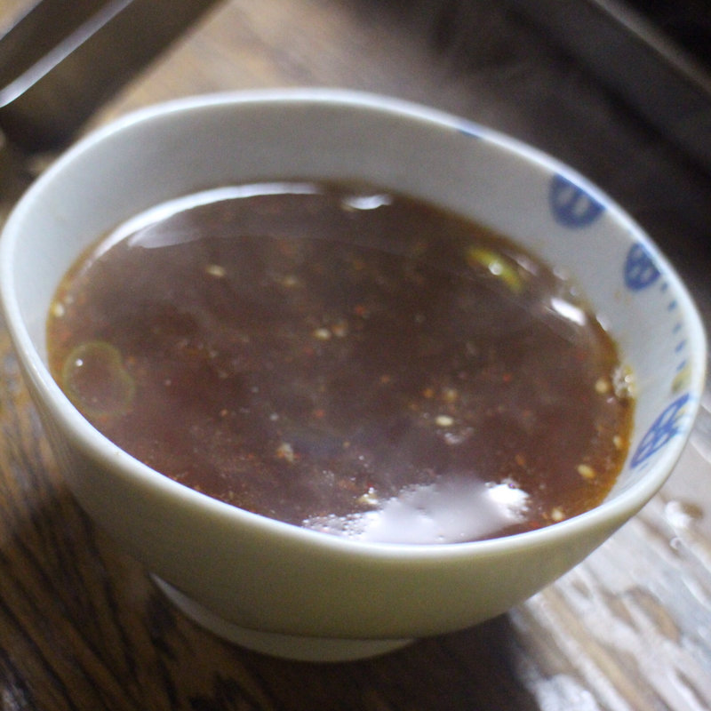 つけダレのスープ割り(やしまホルモン)