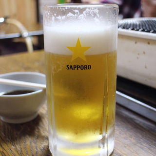 生ビール(やしまホルモン)