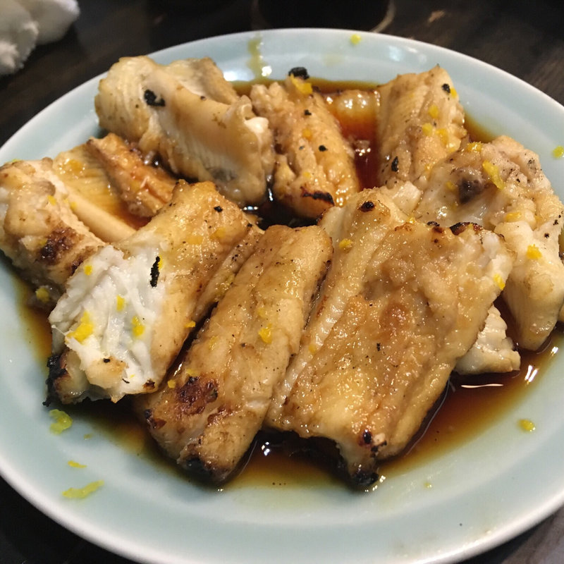 あなごの蒸したやつ(大衆料理　川治 )