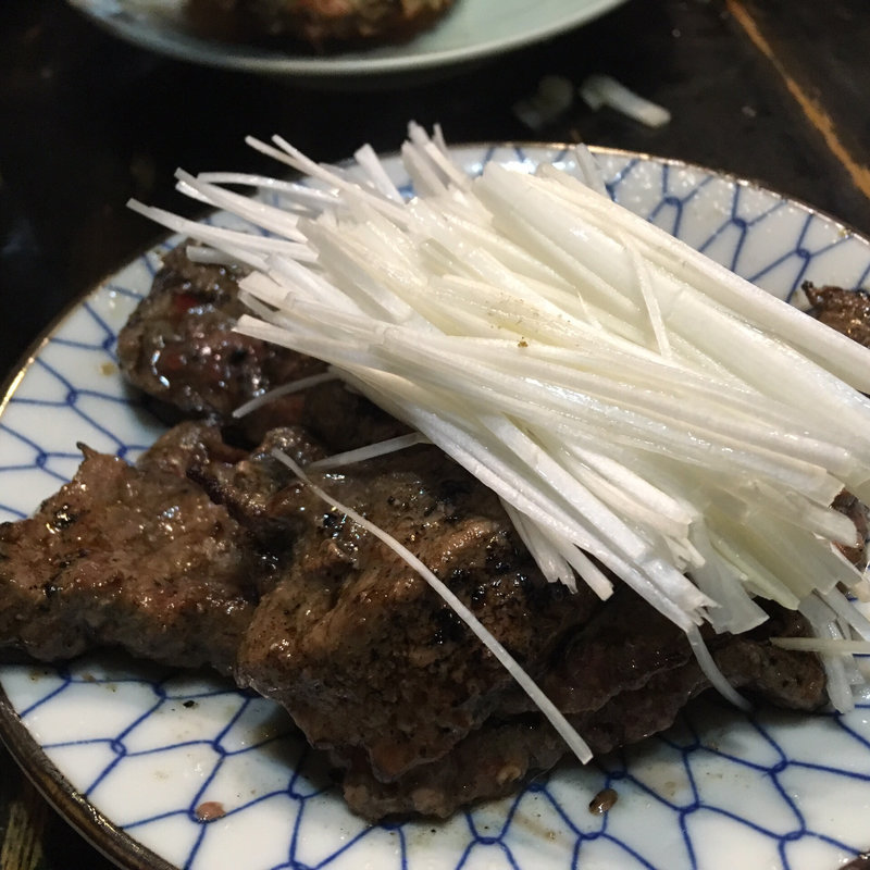 くじら肉(大衆料理　川治 )