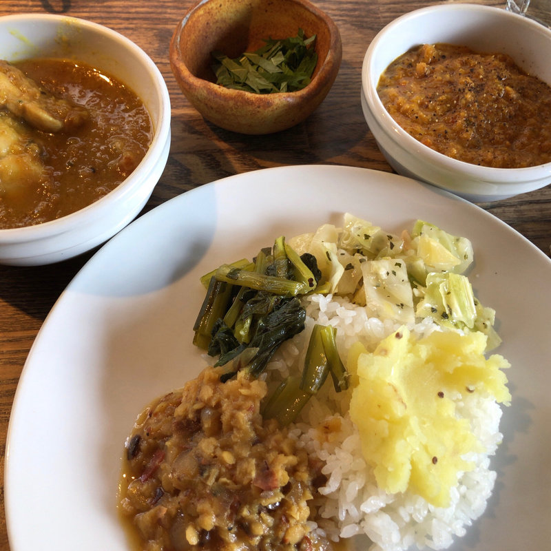 ペアカレーランチ(スパイスカフェ （SPICE Cafe）)