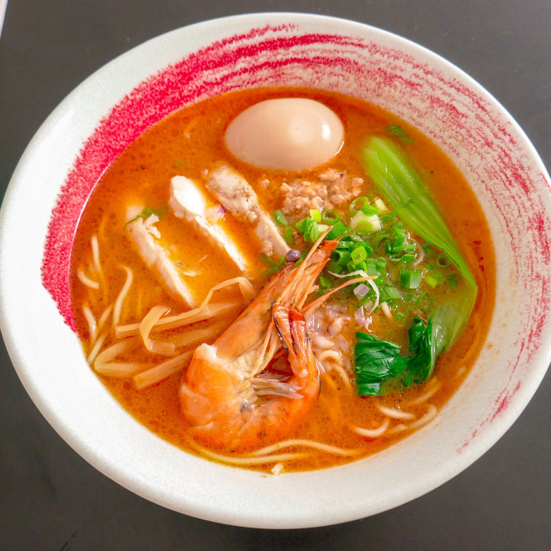 海老鶏白湯ラーメン(Ramen Hamakaze)
