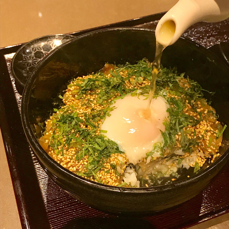 牡丹鯛のごまだれ丼(ご馳走たか波【広尾駅/和食居酒屋/日本料理/日本酒】)