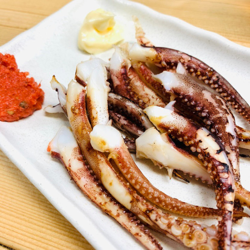 いかげそ焼き(たこといかのでん)