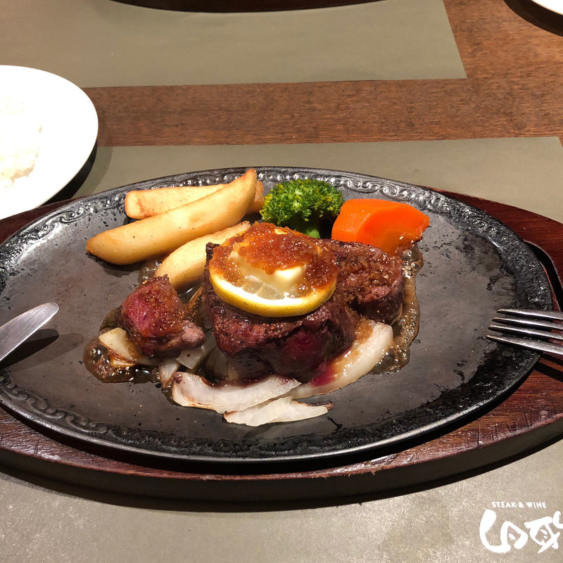 特選牛ヒレステーキ(白耳蟻館 （ベルギーカン）)