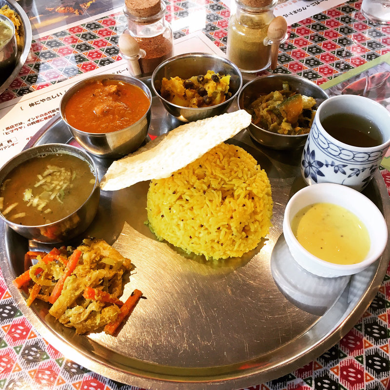 ダルバートセット(アジアンダイニング・ヒマラヤ)