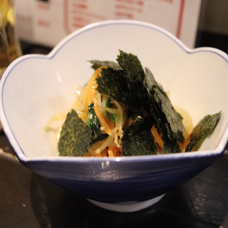 もやしのノリノリナムル(なみのりチキン)