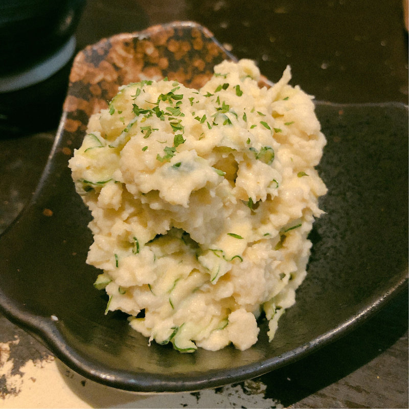 アンチョビポテトサラダ(なみのりチキン)