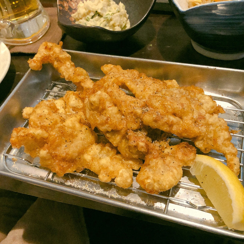 せせりの唐揚げ(なみのりチキン)