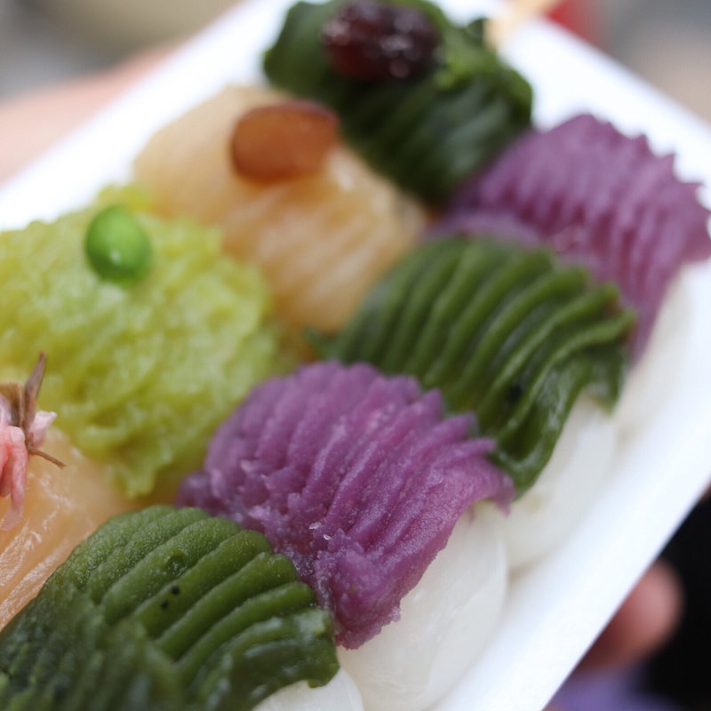 あじさい団子(鎌倉さくらの夢見屋小町通店)