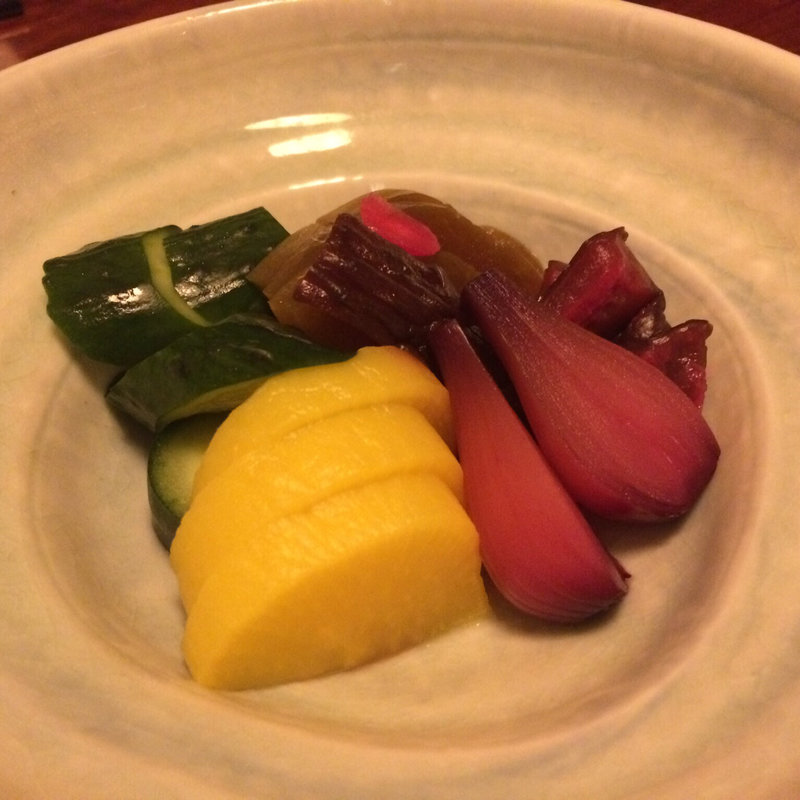 漬け物盛り合わせ(青山 彩)
