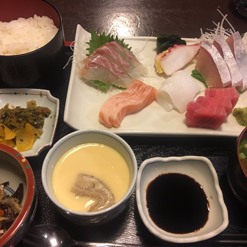 刺し身定食(星野村 )