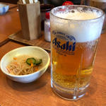 生ビール(居酒屋　のんちゃん 六本松店)
