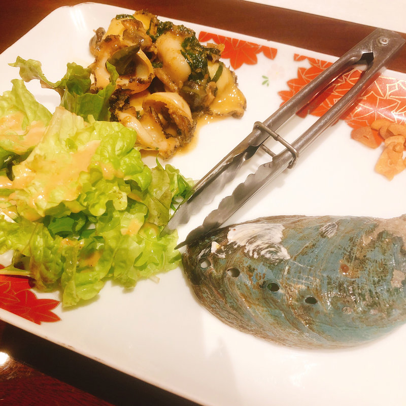 あわびバター炒め(富ちゃん 六本木店)