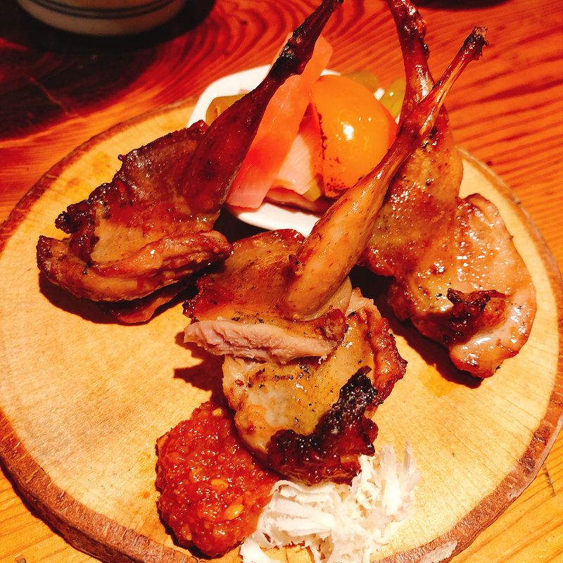 鶉の山賊焼き(和ガリコ 寅 池袋西口 （和GALICO 寅）)