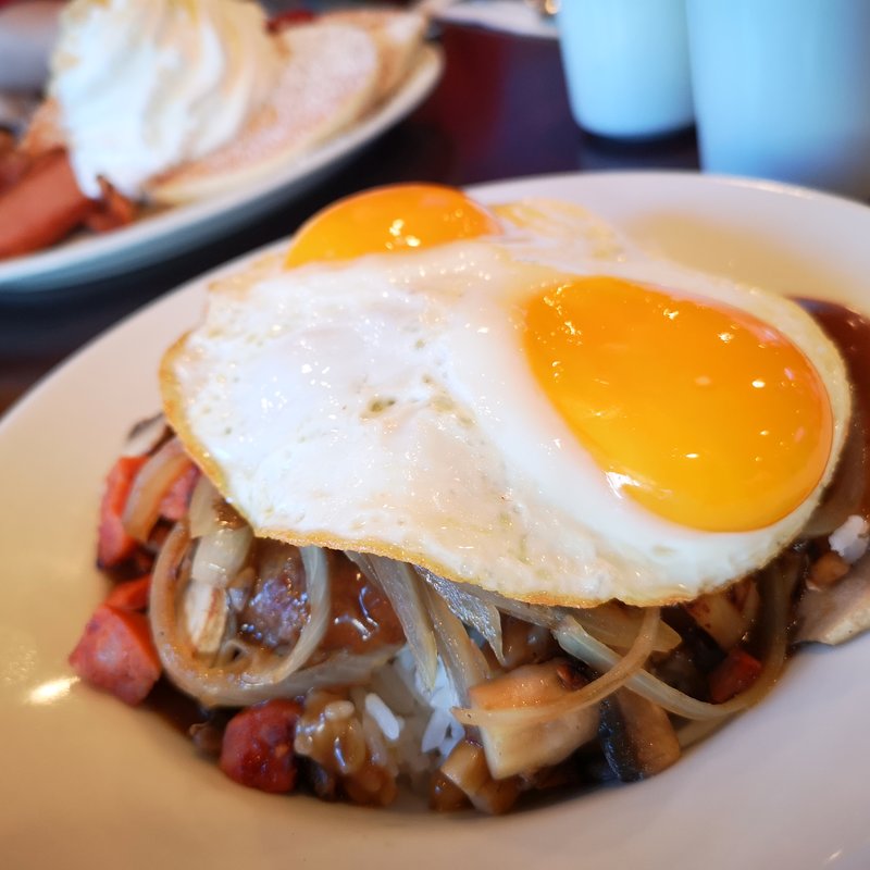 ハワイアンロコモコ(Eggs 'n Things Ala Moana)