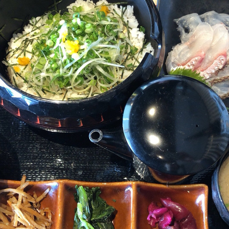 宇和島産 鯛めし御膳(橙家 横浜店 （だいだいや）)