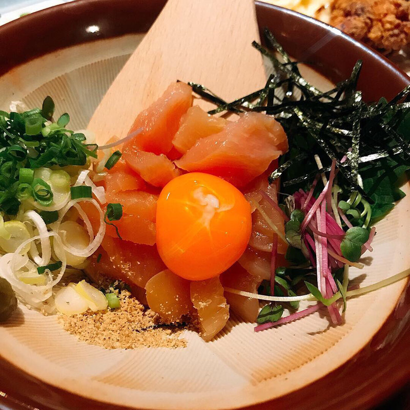 塩ササミユッケ(餃子のロッキー)