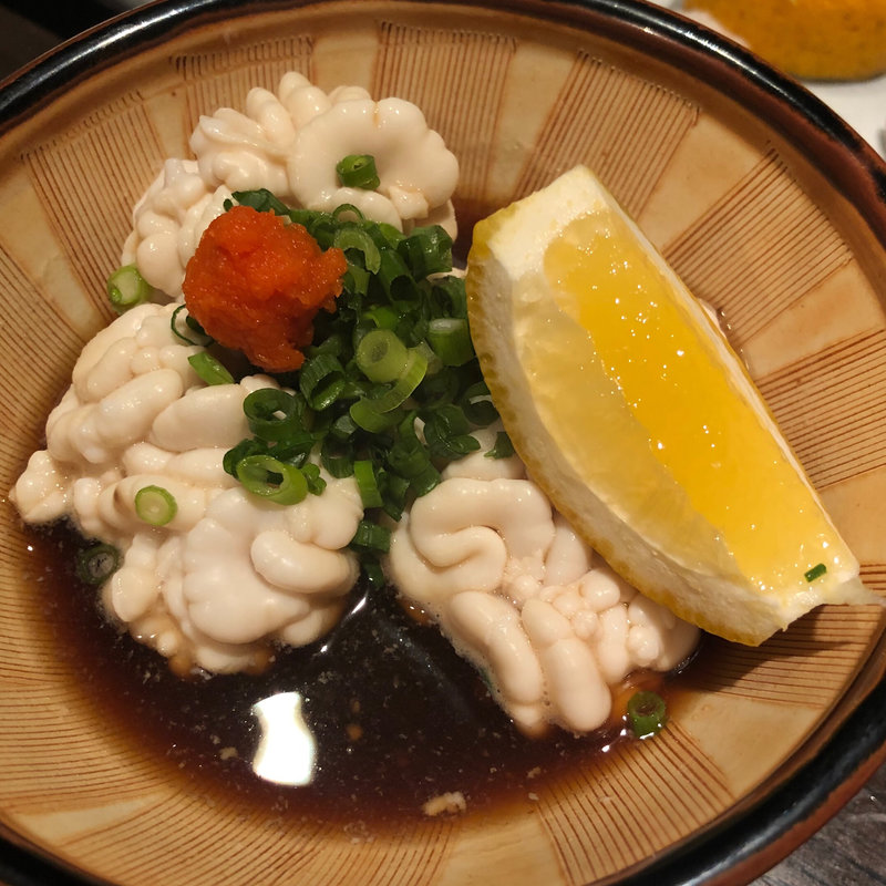 タラの白子(蒸し)(志まる)