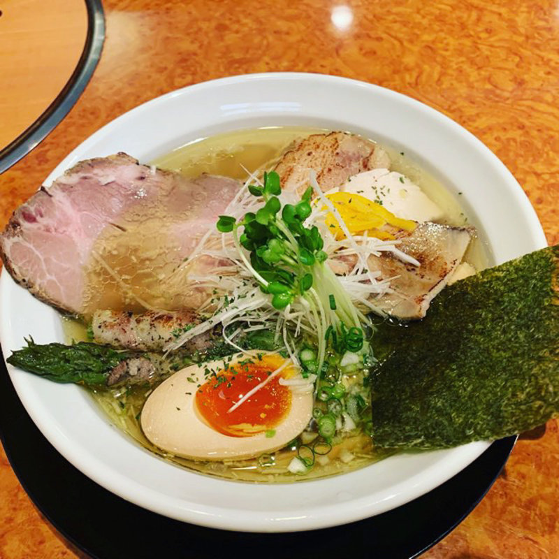 特製塩そば(和風鶏そばKousei)