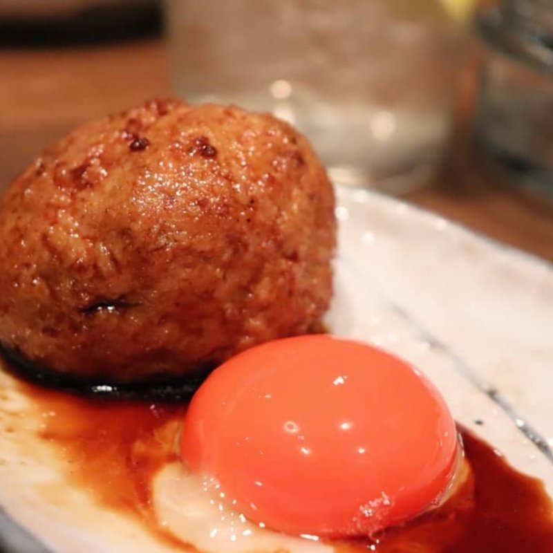 月見つくね(串焼屋ウナチッタ  （うなちった）)